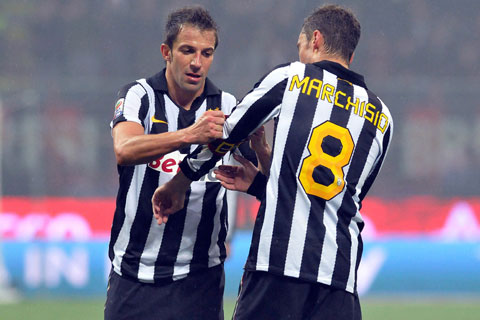 Alessandro DEL PIERO�@���@Claudio MARCHISIO